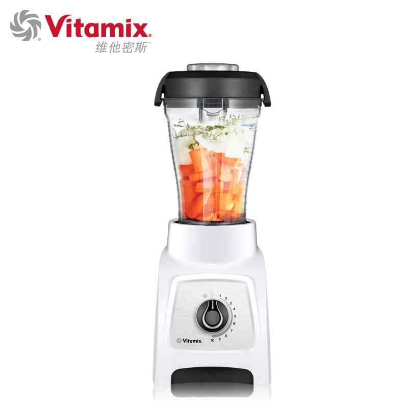 维他密斯(Vitamix)原装进口破壁机料理机 S30(白色)全食物营养 一机多能便携双杯 研磨搅拌豆浆辅食榨汁绞肉机