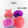 可蒸蒸锅发糕米糕模硅胶蛋糕模具耐高温蛋糕马芬杯烤箱家用|6个装五角星 加硅胶油刷