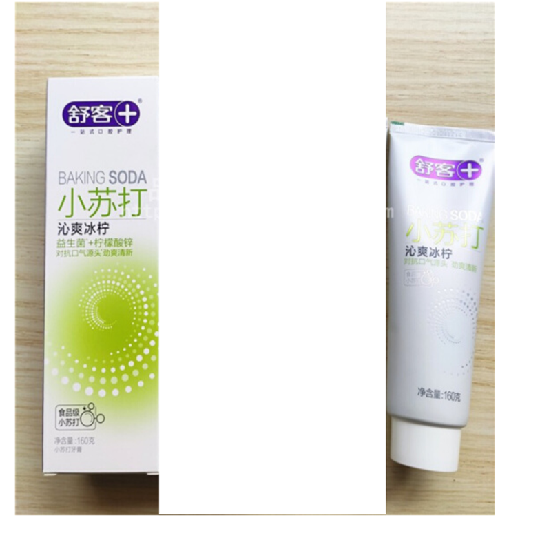 舒客小苏打(沁爽冰柠)160g6928471322534
