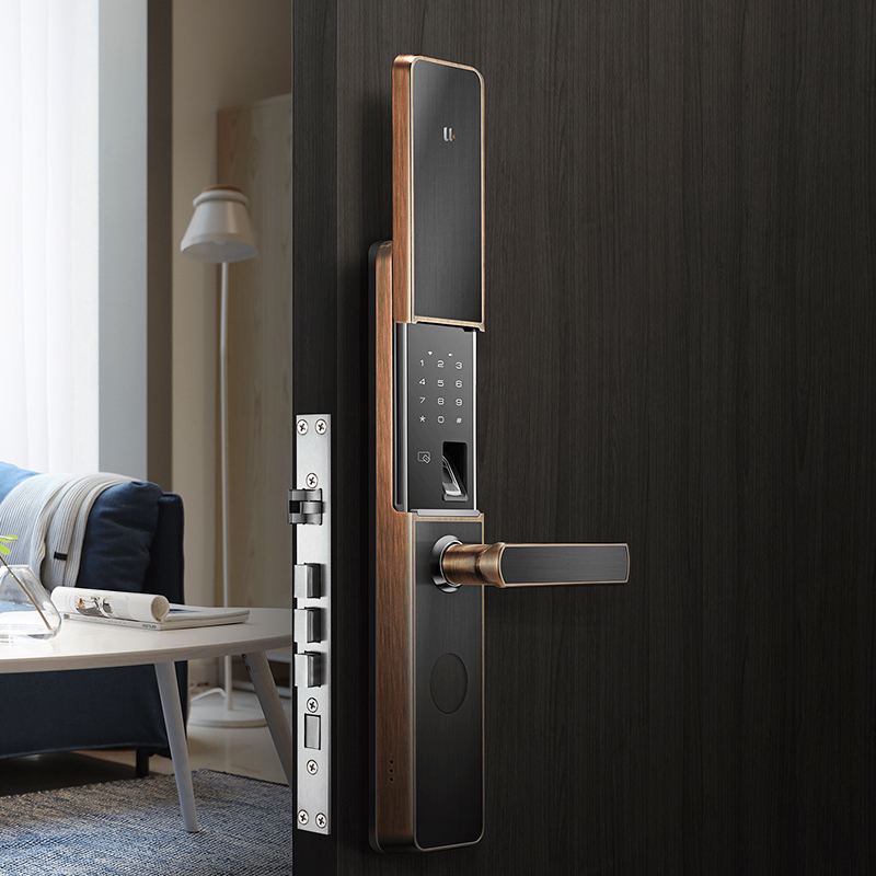 智能锁密码锁家用防盗门锁防盗门密码锁 .