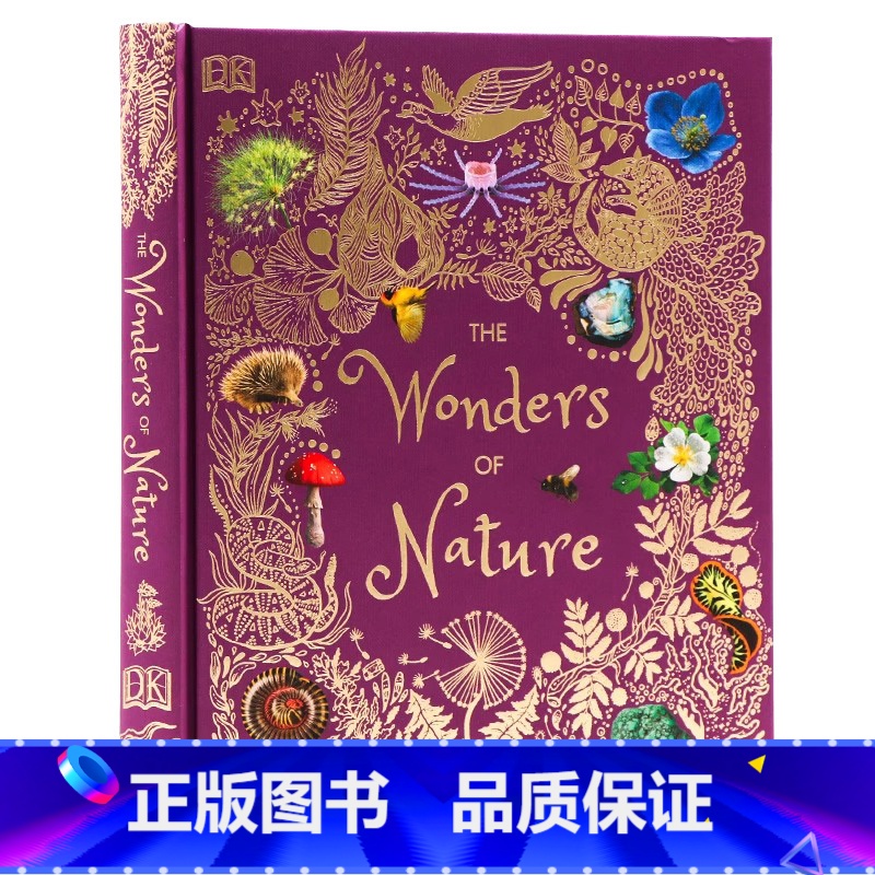 [正版]DK典藏博物馆系列 图解百科大自然的奇迹英文原版 The Wonders of Nature自然界岩石矿物微生