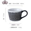 封后陶瓷水杯 欧式釉下彩杯子 家用马克杯茶杯创意牛奶杯麦穗咖啡杯