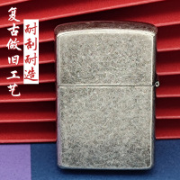 首领打火机贴章鹰爪羽毛煤油火机 温州纯铜复古创意防风火机
