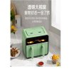 摩飞电器(Morphyrichards)MR8100 双拼桶双仓空气炸锅可视家用