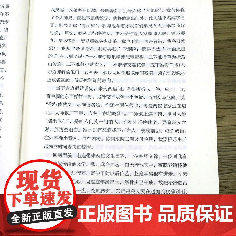 (上下2册)大八义中华武侠经典大八义小八义三侠五义小五义续小五义狭义小说书籍中国古典小说丛书