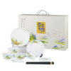 厨小姐十六件套千里江山餐具套装CXJ-J008套