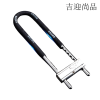吉迎尚品 防盗锁U型锁门锁插锁玻璃门锁 350mm 把