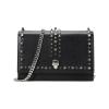 ALEXANDER MCQUEEN 亚历山大·麦昆 女士 牛皮革Skull单肩斜挎包链条包 613088 1LY40