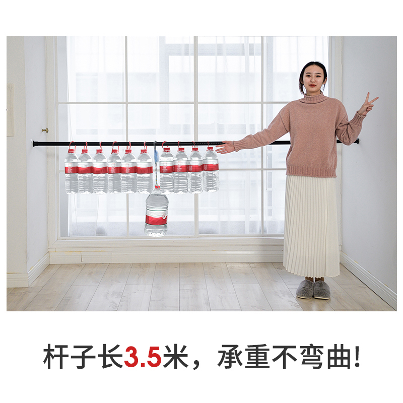 帘隔断免打孔可爱少女伸缩杆CIAA布艺卧室家用 布贴纱镂空绿色 帘宽5.4*2.5米高双开『送弹簧杆长2.6-3.1米』