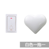 纳丽雅(Naliya)无线家用自发电铃不用电池别墅闪光远距离电子遥控一拖二呼叫铃 自发电白色一拖一(1按1响)