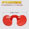 鸡用眼镜土鸡防啄鸡眼罩公鸡眼睛小鸡眼镜大中号鸡眼镜鸡戴的眼镜 中号无孔(适合0.6-4.5斤的鸡) 100个