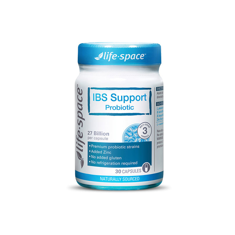 Life Space IBS益生菌胶囊30粒/瓶 调理肠胃 肠道易激专用 澳洲进口