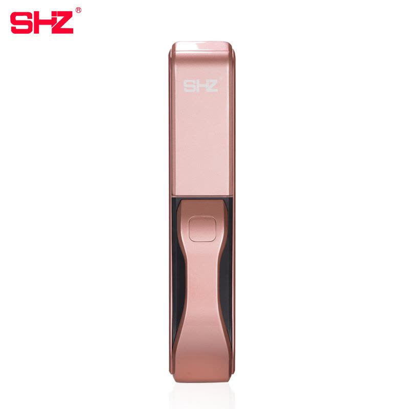 SHZ SH-201日本神護者指纹锁家用防盗门智能密码门锁木门磁卡电子锁远程家用指纹锁香槟金不包上门安、装图片