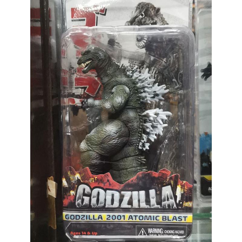 neca哥斯拉2001原子迷彩版godzilla怪兽手办模型可动玩偶玩具哥斯拉