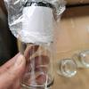 日本胡椒研磨器研磨瓶手动芝麻花椒粗盐调味瓶家用日款胡椒瓶 白色1只装