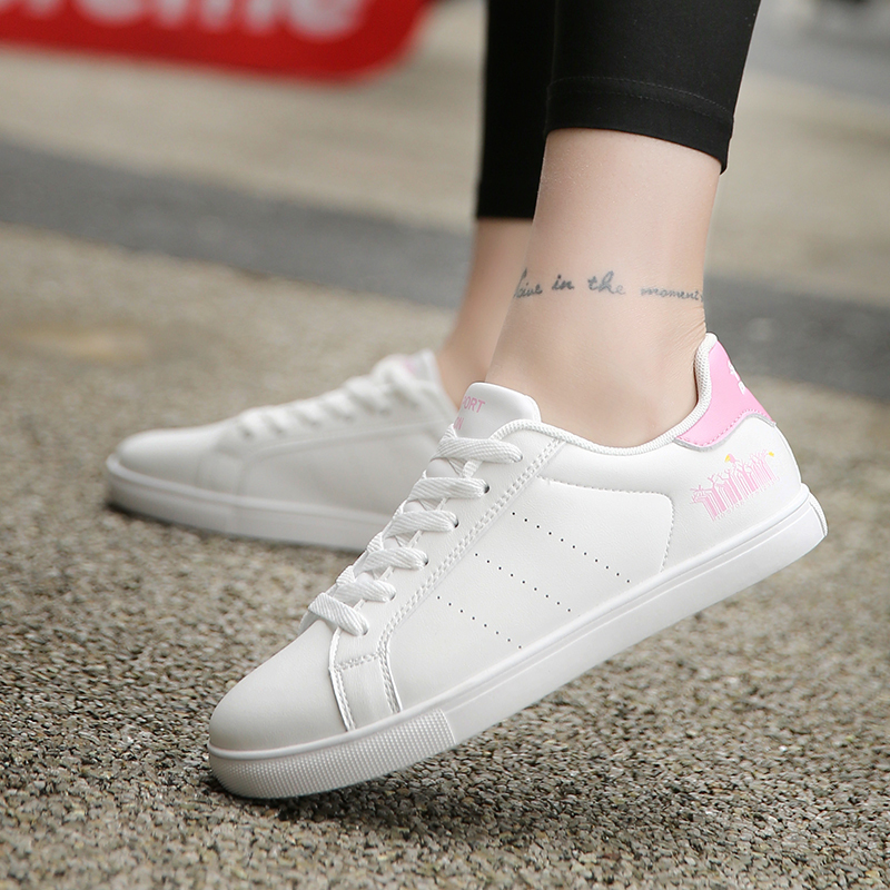 贝哥2018新款休闲板鞋潮流时尚女鞋青少年朴