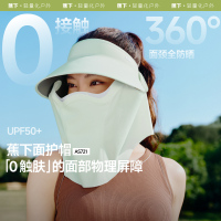 蕉下女士零触全防护空顶防晒帽-AS721