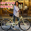 复古轻便单车20 22 24寸通勤上班学生自行车