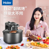 海尔(Haier)7L空气炸锅家用大容量翻转烘烤 多功能无油烟可视电炸锅 智能触屏预约定时HA-M7BP