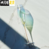 三维工匠一对彩虹香槟杯礼盒2个欧式情侣红酒杯水晶起泡酒杯高泡酒杯 彩虹闺蜜香槟杯单只