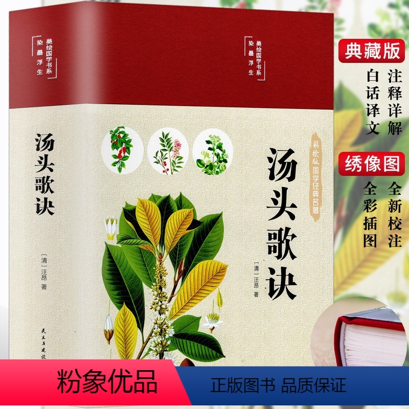 [正版]35元任选3件汤头歌诀白话解全书详解汪昂原著中药常用方剂配方中医学中医药方民间家庭养生偏方秘方大全套书籍名著