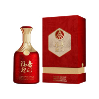 五粮液股份出品 福喜迎门 百福 52度500ml单瓶装浓香白酒