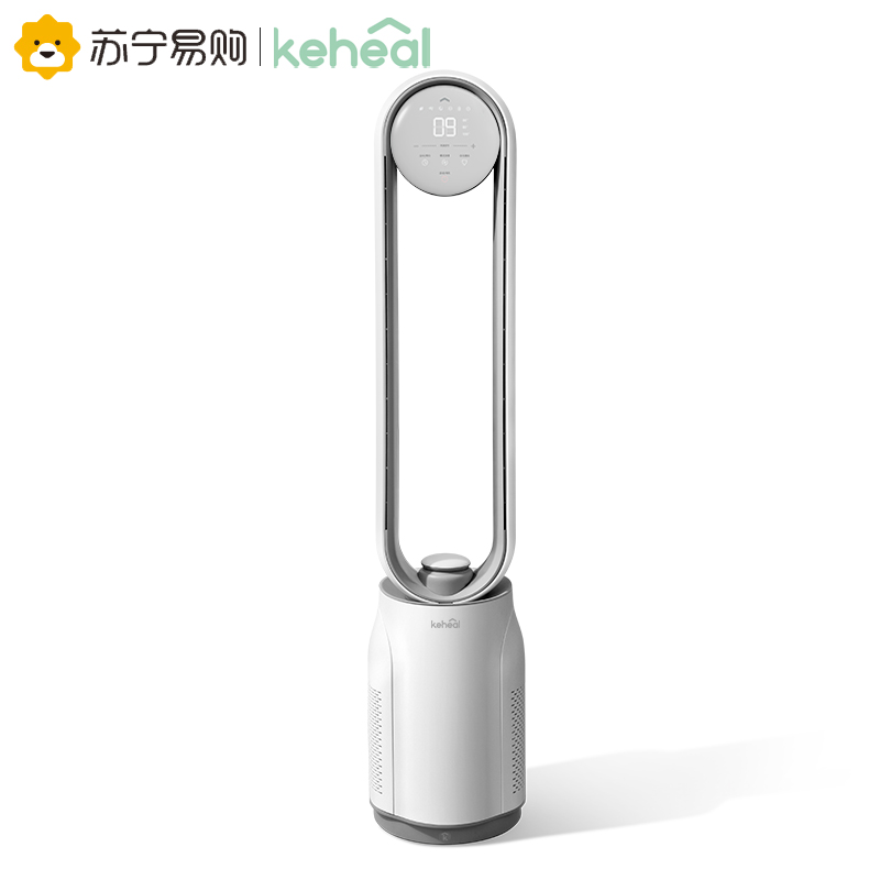 科西keheal无叶风扇低噪家用电风扇无扇叶台式摇头净化落地扇