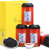 大红袍茶叶礼盒装 武夷山岩茶浓香型新茶散罐装肉桂乌龙茶
