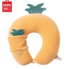 名创优品 (miniso) 水果系列-菠萝U型枕创意玩偶