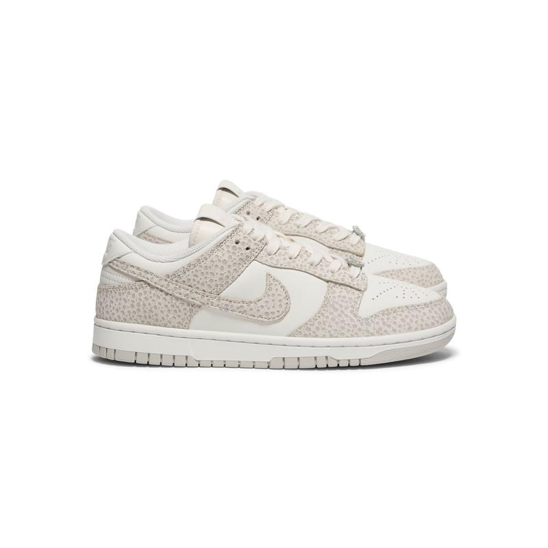 耐克(NIKE)女款DunkLow休闲鞋轻便缓震橡胶底皮质板鞋潮流百搭运