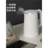 电热水壶家用烧水纳丽雅自动宿舍迷小型全保温一体茶快壶1人2煲煮器_粉色一体保温防烫款