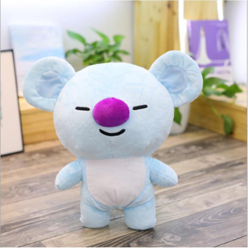 韩国BTS防弹少年团公仔毛绒玩具抱枕bt21金泰亨周边玩偶女生