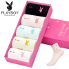 【苏宁自营】花花公子PLAYBOY 女士短筒袜5双礼盒装 2251-5