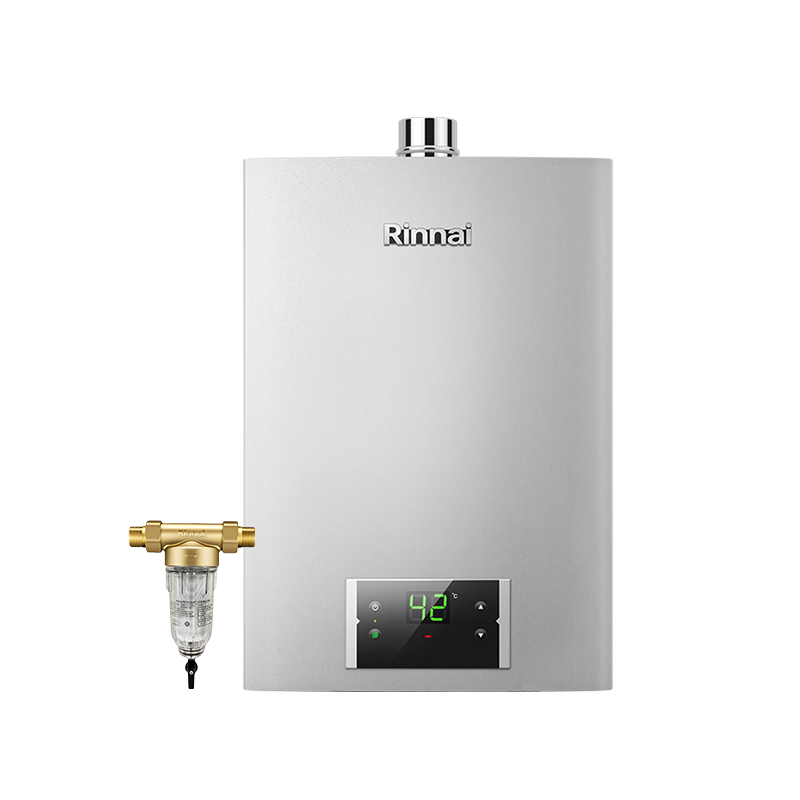 林内rinnai13升燃气热水器rus13qd32pf前置净水器健康洗浴套装天然气