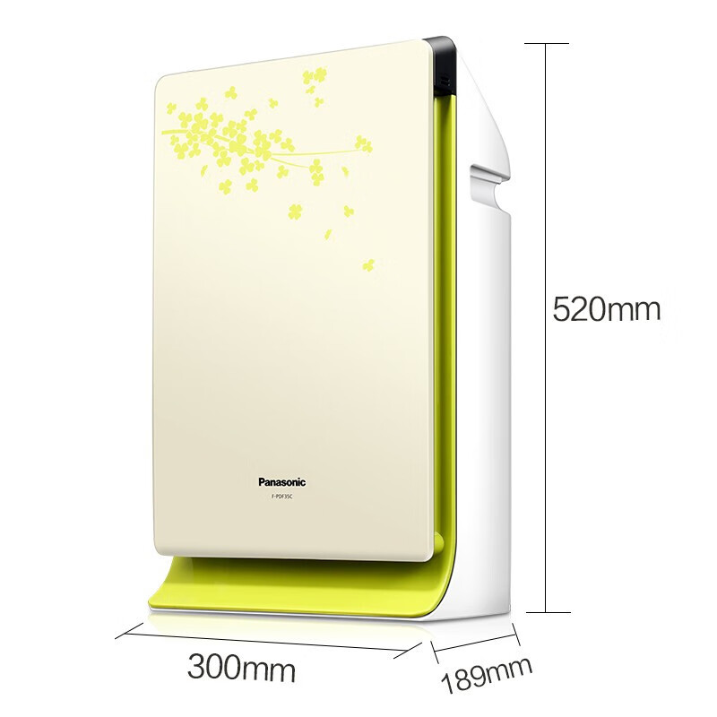 松下(Panasonic)空气净化器 除烟味净化器F-PDF35C-G