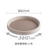 厨房调味品置物架旋转式调料架收纳盒神器转盘多功能用品家用大全 360度旋转 小号灰色