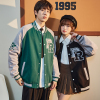 [8.5折价169.9元叠加优惠券]唐狮秋冬新款棒球服加厚男女休闲情侣外套美式棒球服情侣装