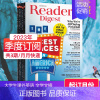 季度3期订阅(默认从2023年11月起订) [正版]全年订购/月份任选美国英文杂志期刊小开本 2024/23年读者文摘杂