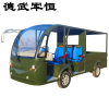 德武军恒电动巡逻皮卡车电动观光车4000瓦+72v100ah*6只铅酸电池刹车助力