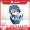 日本 双层过滤设计 假牙收纳 保持器 矫正器收纳清洁盒