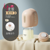 手扶吸奶器奕悦二代电动单双边便携一体式全自动集母乳挤奶器黛尔粉+PP储奶瓶+浴巾