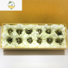 YICHENG12十二生肖玻璃水晶酒具白酒杯套装父亲节礼物家用创意杯子中式 古铜色12件套