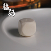 精工猛犸象牙六方隔珠方糖背云挂坠手链顶珠佛珠星月菩提DIY配饰