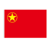 千优美(Qianyoumei)团旗制作 中国共青团团旗红旗 防水旗帜布+丝网印刷 3号旗(192*128cm)2面起订