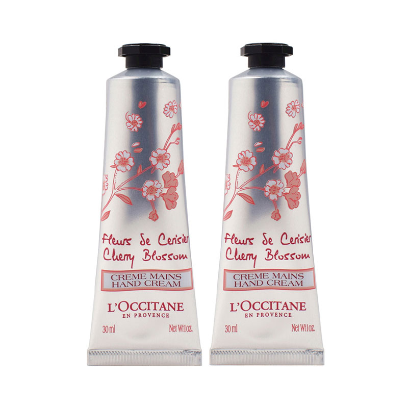 欧舒丹 甜蜜樱花润手霜 30mL*2补水保湿滋润手部护理手膜樱花香