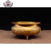 封后(FENGHOU)封后仙家专用 纯铜三脚香炉 供观音 仙家专用香炉 2号直径9.5厘米香薰灯炉/器具