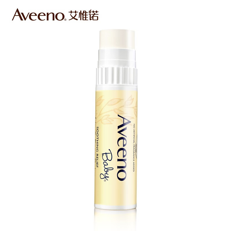 艾惟诺(Aveeno)婴儿儿童唇膏滋润保湿舒缓柔嫩天然燕麦多效滋润棒4g