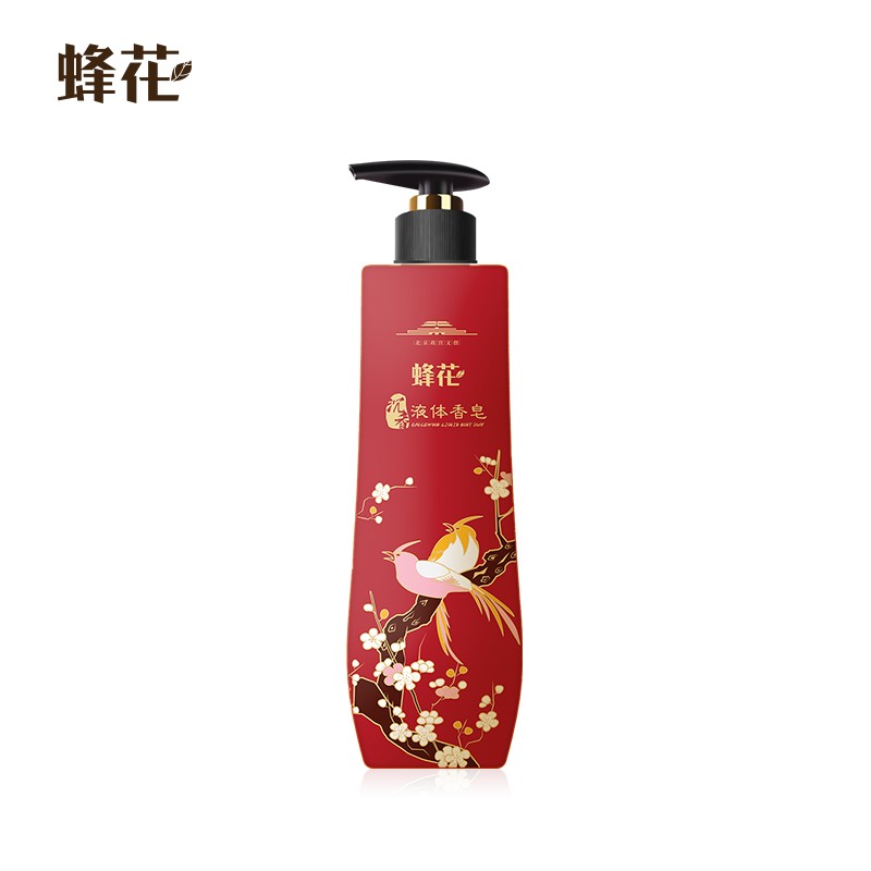 蜂花沐浴露液体精油香皂液留香长久男女士通用故宫文创 沉香 500ml*2瓶