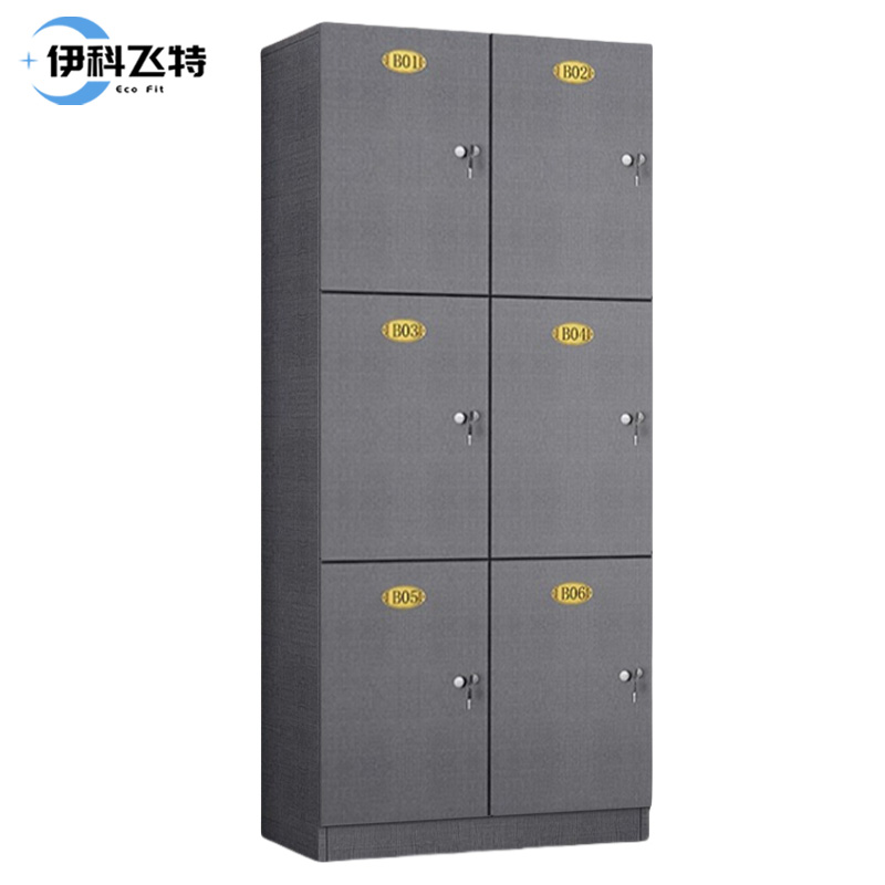伊科飞特员工柜3层6门800*400*1800mm台
