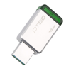 金士顿(Kingston)USB3.1 16GB 金属U盘 DT50 高速车载U盘 绿色